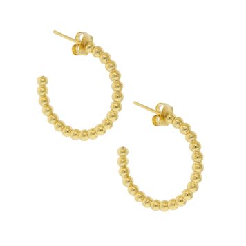 Tai: Small Gold Ball Hoops