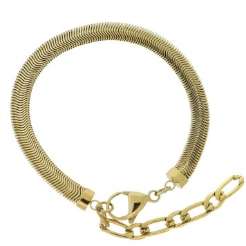 Tai: Stainless Steel Bracelet, 6-8"
