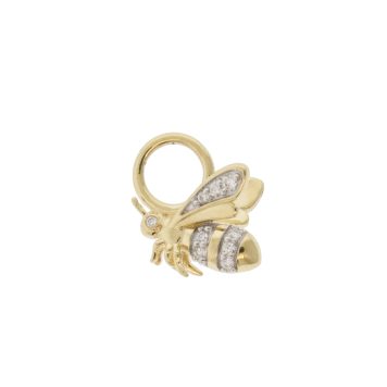 Three Stories Jewelry: SINGLE Tiny Bumble Bee Charm