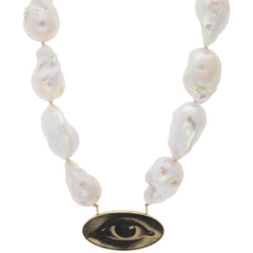 Anzu: Lover's Eye Baroque Pearl Neckace, GV