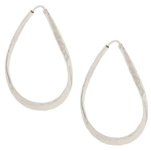 LuLu: Rapture Hoops, Twisted + Hammered, SS - Large