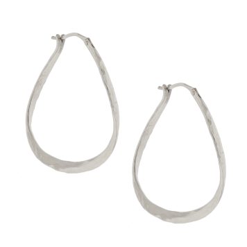 LuLu: Rapture Hoops, Twisted + Hammered, SS - Small