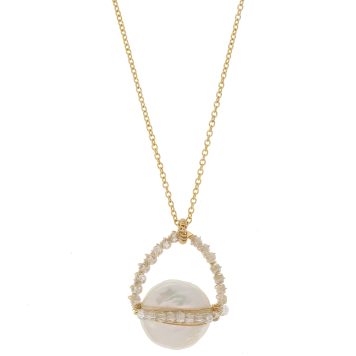 Dana Kellin:Pearl and css necklace