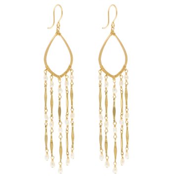 Dana Kellin:Earrings,Chandelier,Pearls