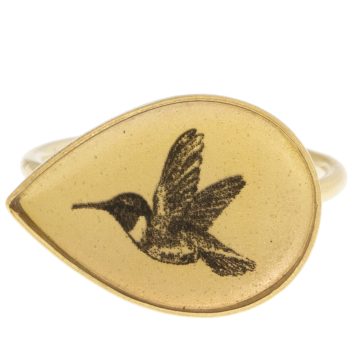 Anzu:GV,Figaro Ring,Teardrop,HUMMINGBIRD