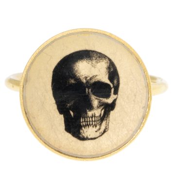 Anzu:GV,Figaro Ring,Round SKULL