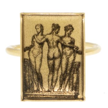 Anzu:GV,Figaro Ring,Rectangle,THREE GRACES