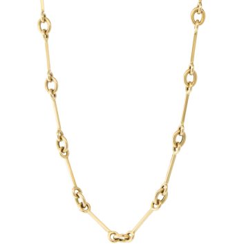 Three Stories Jewelry: Horsebit Chain, 14k YG, 18"